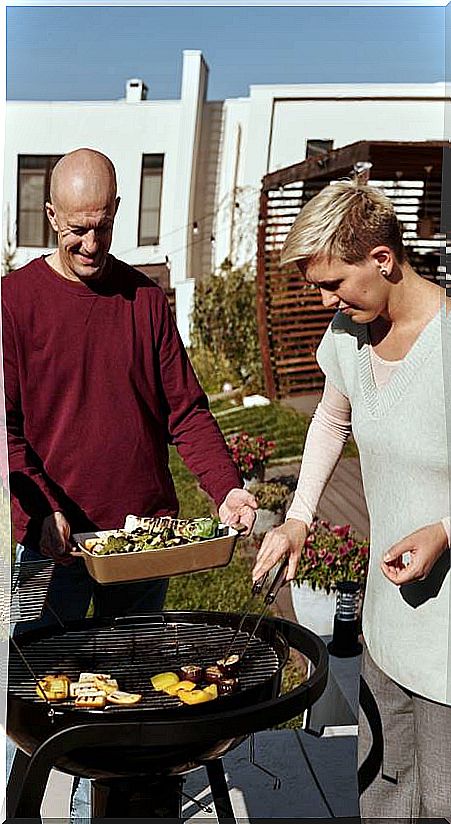 Vegetable barbecue