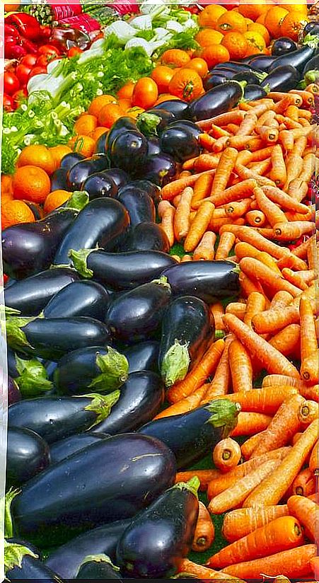 conventional fruits and vegetables